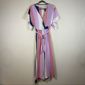 ModCloth + Collectif Keiko Sunset Stripes Jumpsuit
